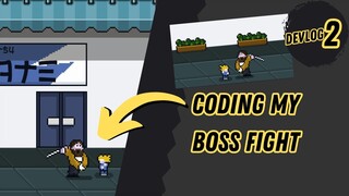 Coding my BOSS FIGHT in Construct 3 | Devlog #2