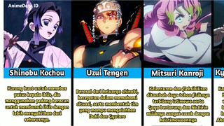 PILAR YANG ADA DI DEMON SLAYER BESERTA DENGAN KELEBIHANNYA❗