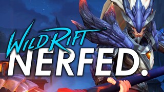 NERFED SA WAKAS | Wild Rift Patch 1.0a Breakdown