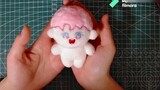 Tutorial for making a 10cm cotton doll face and head. The last one was about the body.