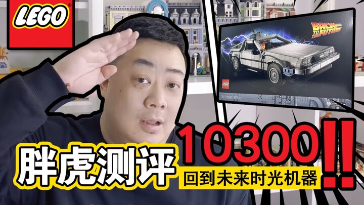 【胖虎玩物】新人报道！完整测评乐高10300回到未来时光机器