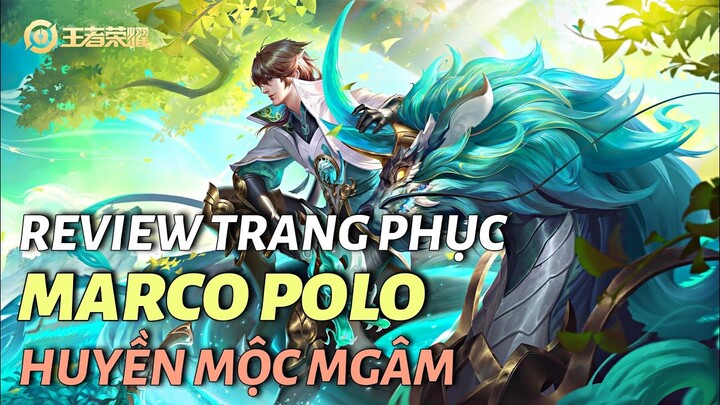 [ Vương Giả Vinh Diệu ] Review trang phục tân xuân 2023 Marco Polo ( Huyền Mộc Ngâm )