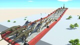 Dinosaurs Wave Challenge - Animal Revolt Battle Simulator