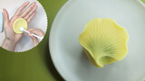 [Makanan] Kue Jepang Wagashi-kue ginkgo buatan tangan