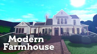 Modern Farmhouse Bloxburg Tour! (by: Lookio_kas)