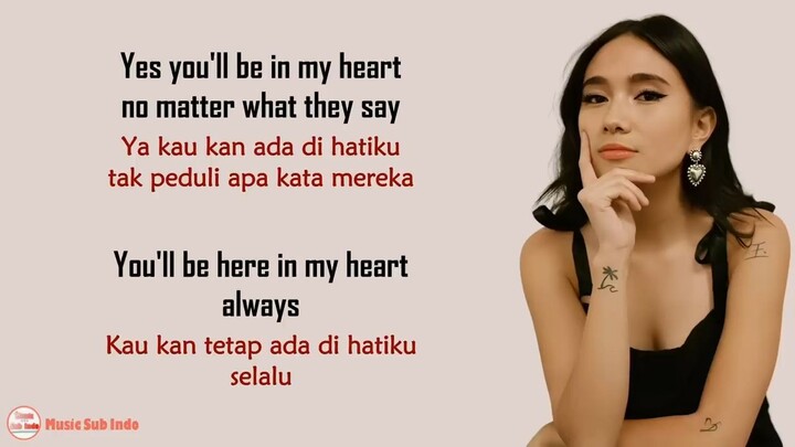 NIKI - You'll Be in My Heart _ Lirik Terjemahan Indonesia