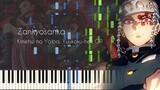[FULL] Zankyosanka - Demon Slayer: Entertainment District Arc OP - Piano Arrangement [Synthesia]