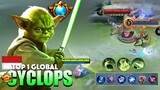 Cyclops Insane Magic Damage! Deadly Planet Attacks | Kosasboy Top 1 Global Cyclops Gameplay ~ MLBB