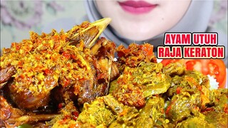 ASMR AYAM UTUH MANDI CABE | ULUL ASMR MUKBANG INDONESIA