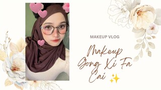 Makeup Simple Gong Xi Fa Cai ala anime kawaii 😍🥰 !!!