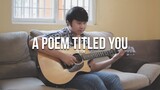 A Poem Titled You - Taeyeon | Fingerstyle Guitar Cover | Lyrics