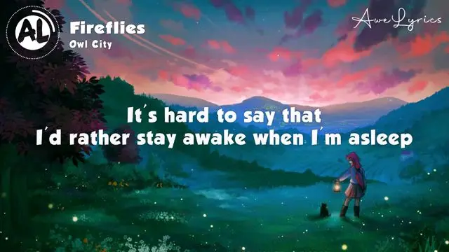 song : fireflies