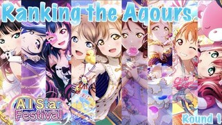 Ranking the 1st Aqours Festival Set in SIFAS