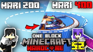 400 Hari Minecraft TAPI Oneblock Hardcore