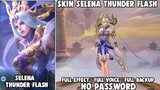 Update!! Script Skin Selena Epic Thunder Flash Full Efeect No Password Patch Terbaru |Mobile Legends