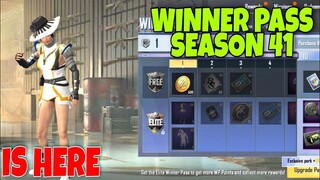 Pubg Mobile Lite Season 41 Winner Pass Is Here | Pubg Lite New Winner Pass - Krish Gamer