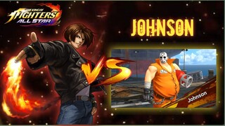 Mission : Kyo Vs. Boss Johnson 🔥 |KOF ALLSTAR COLLABORATION|