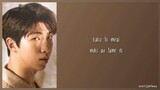 How To Rap: BTS - Your Eyes Tell RM part [With Simplified Easy Lyrics]