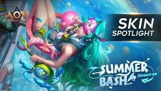 Sinestrea Summer Bash Skin Spotlight - Garena AOV (Arena of Valor)