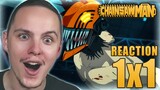 ANIME OF THE SEASON?! | Chainsaw Man Episode 1 Reaction