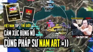 CẢM XÚC CỦA PHÁP SƯ ĐÔNG LÀO NAM ART KHI ĐỘI TUYỂN PUBG VIỆT NAM DÀNH NGÔI Á QUÂN PNC 2022