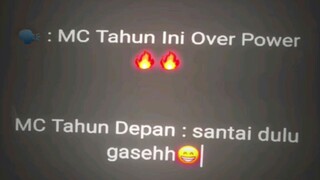 MC tahun depan OP semuah😱