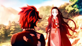 Tanjiro Nezuko end S3 (Demon Slayer)