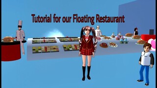 NEW TUTORIAL ON FLOATING RESTAURANT || SAKURA SCHOOL SIMULATOR