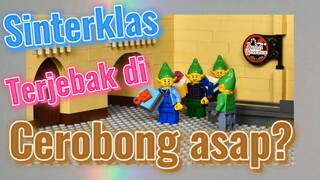 Sinterklas Terjebak di Cerobong asap?