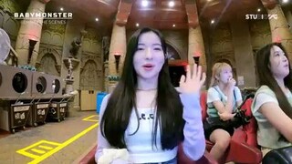 baby monster behind the scenes