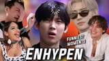 Waleska & Efra react to ENHYPEN's Funniest Moments *IMPOSSIBLE not to Laugh*