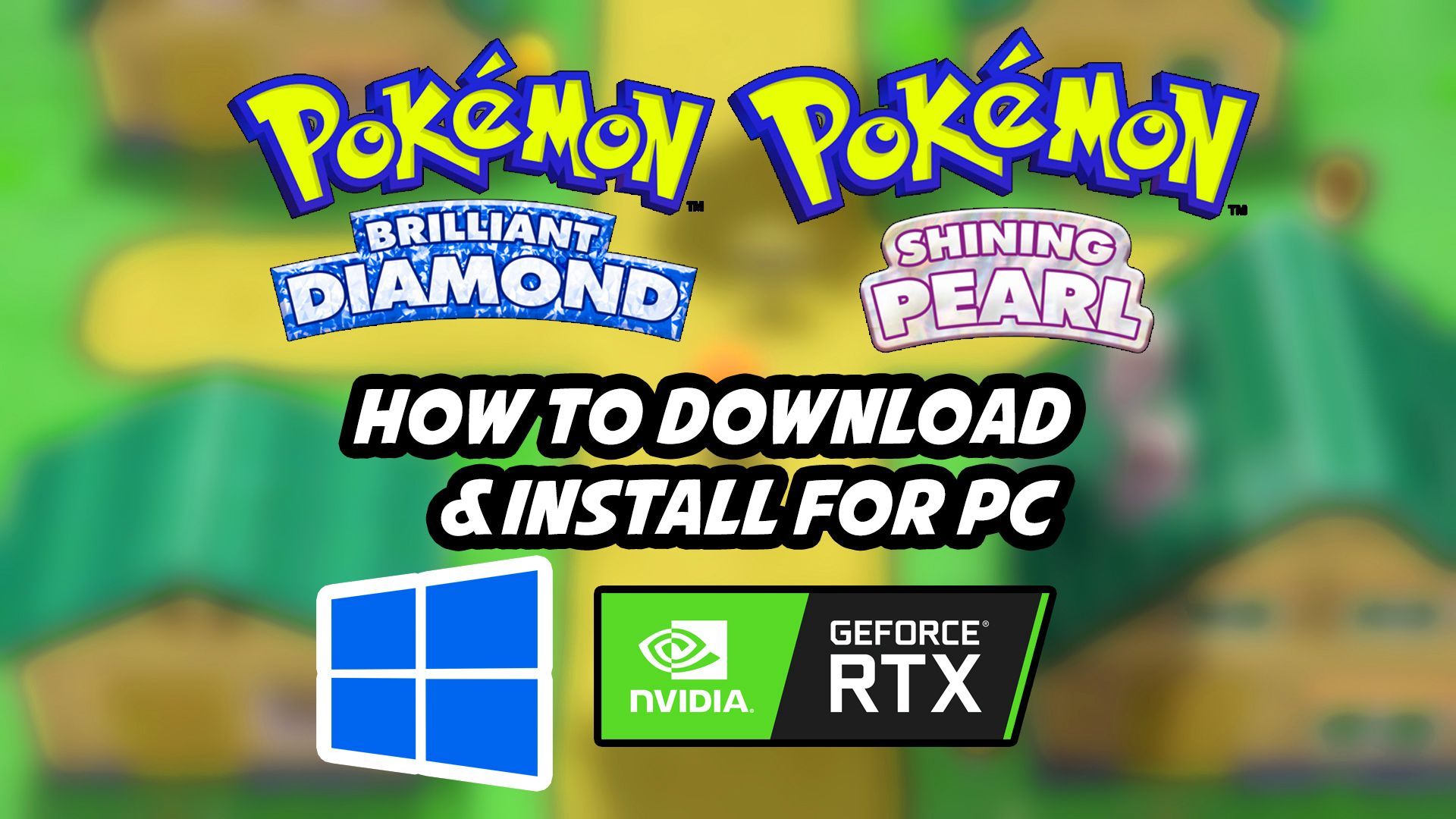 Pokémon Brilliant Diamond (Switch) - PC Gameplay RYUJINX 