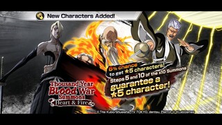 ตู้ปู่พันปีทิศเหนือและตะวันตก เท่แบบนี้จะได้ไหมเนี่ย? : Bleach Brave Souls : TYBW Heart & Fire