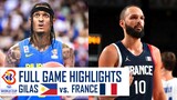 Gilas Pilipinas vs France Full Game Highlights | FIBA World Cup 2023 Asian Qualifiers NBA 2K23