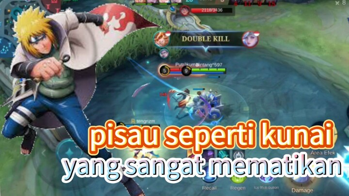 gusion seperti kilat kuning MLBB