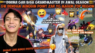 DIHINA GAK BISA RANK GRANDMASTER GUA DENDAM MINUSIN POINT GM ZAR YANG TOP REGION