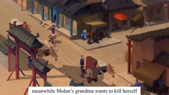 Mulan explains by an Asian