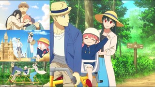 Anya Enjoying With Loid And Yor San || Spy x Family Season 2 Episode 10