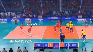 MEN'S VNL2022 POLAND VS BRAZIL WEEK2