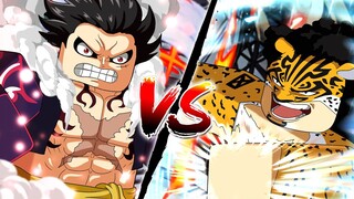 Gear 4 Luffy Vs Leopard Rob Lucci In Fruit Battlegrounds Roblox