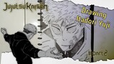 Menggambar ITADORI YUJI || Timelapse || Tradisional Art Jujutsu Kaisen Part 2