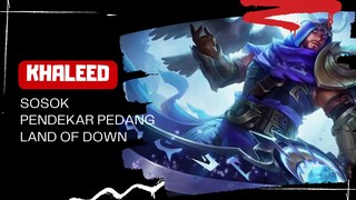 khaleed moment kill in land of down | MOBILE LEGENDS BANG BANG