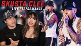 Latinos react to Filipino Rap LIVE | Skusta Clee LIVE for the first time | Dutdutan 23 Tatto Expo