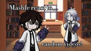 °Mashle react to random videos|OOC|Ships|°