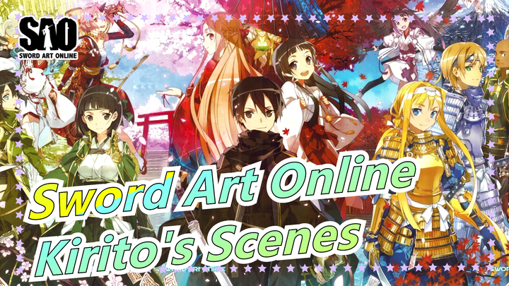 [Sword Art Online] Kirito's Scenes Pretending to Be Cool