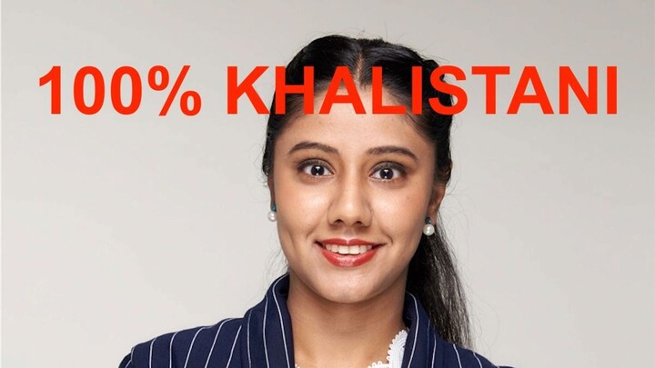 Ramneek Kaur of EY Ernst & Young in London wants Khalistan!