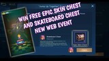 How to win free Epic skin and Skateboard new event 515 jump up in Mobile Legends