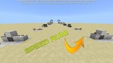 I tried REDSTONE SPEED RUN BY MUMBO JUMBO in Minecraft Bedrock