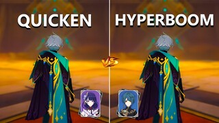 Alhaitham Quicken vs HyperBloom!! Team comp comparison ?? [ Genshin Impact ]