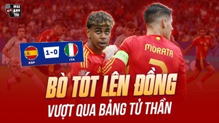 TÂY BAN NHA 1-0 ITALIA: YAMAL VÀ NICO WILLIAMS ĐÁ NHƯ LÊN ĐỒNG GIÚP BÒ TÓT VƯỢT QUA BẢNG TỬ THẦN